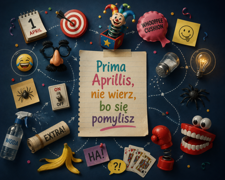 Wskazówka 4: Prima Aprillis, nie wierz, bo się pomylisz